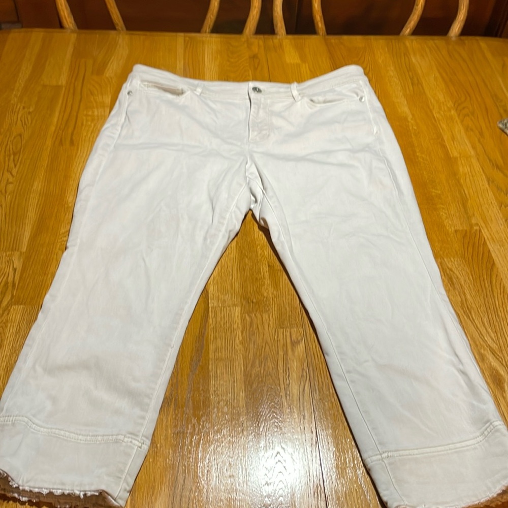 Jjill denim cropped jeans